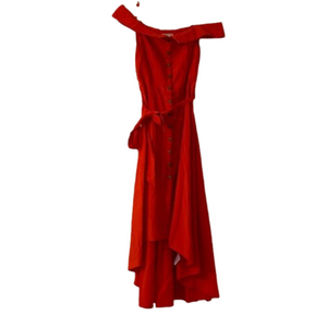 T.j.d red dress . Size S